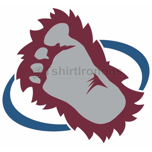 Colorado Avalanche T-shirts Iron On Transfers N120 - Click Image to Close